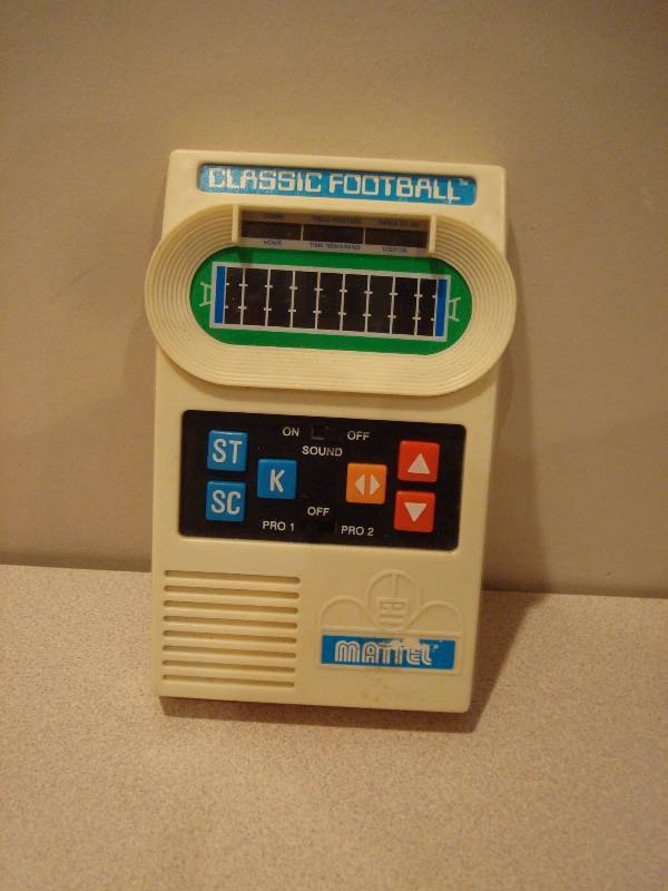 Vintage Style Electronic Football Game, Works...