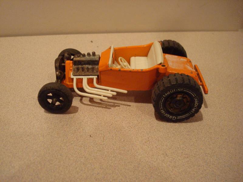 Hubley Toy Car Hot Rod , Some Wear...