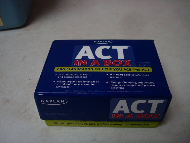 ACT Test In A Box Flash Cards...