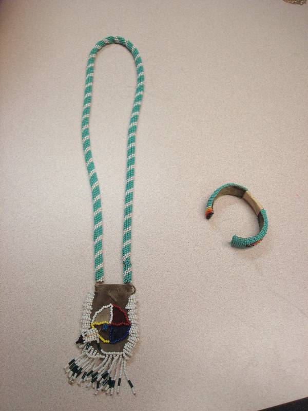 Pair Of Beaded Jewelry...