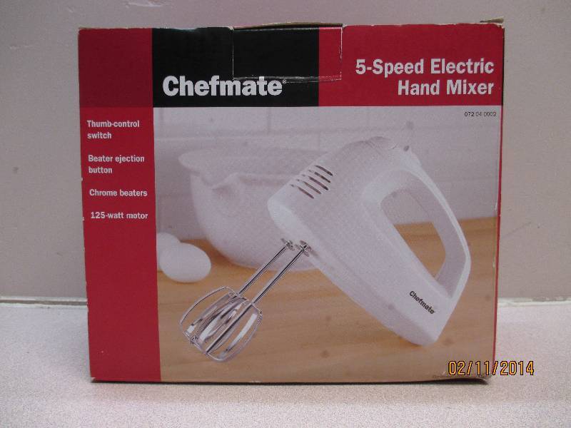 Chefmate Hand Mixer, Looks Unused...