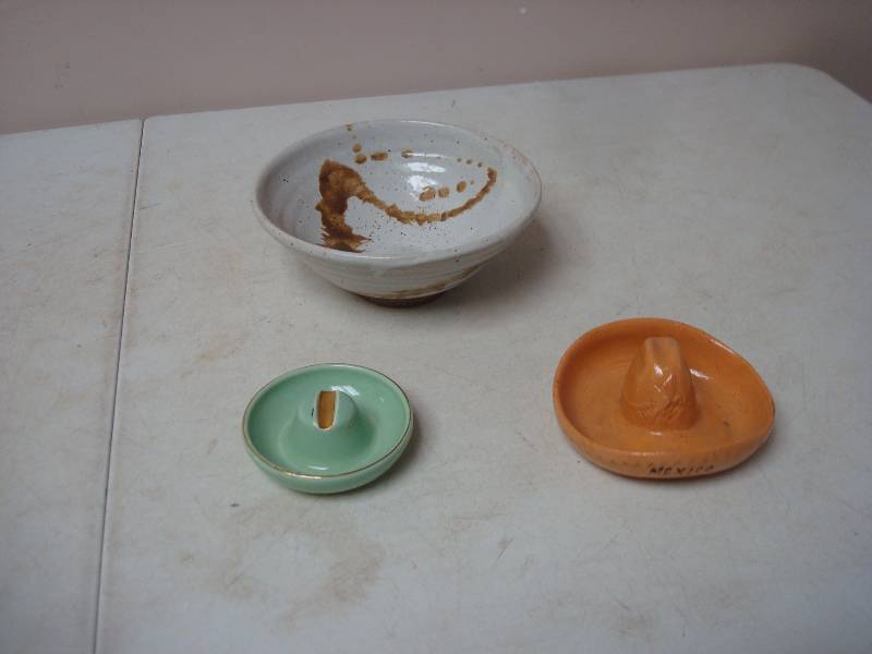 Lot Of Hat Ashtrays...