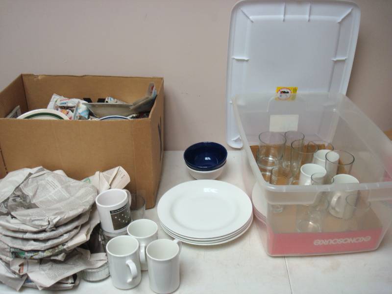 Lot Of Cups And Plates...