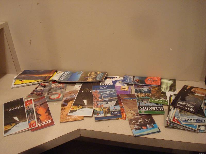 Lot Of Road Maps...