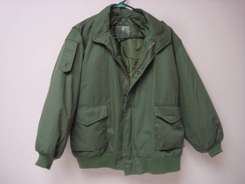 Military Pilot Flight Jacket - Like New Condi...