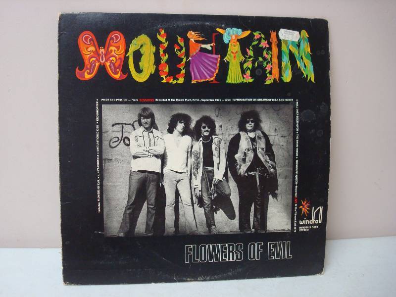 Mountain - Flowers Of Evil - Vinyl Record Alb...