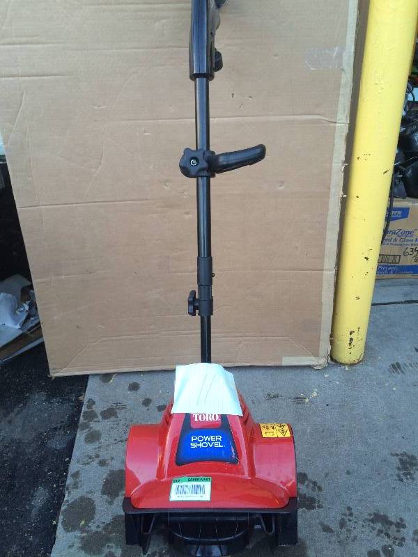 lot 11 image: Toro 12 in. Power Shovel Electric Snow Blower like new