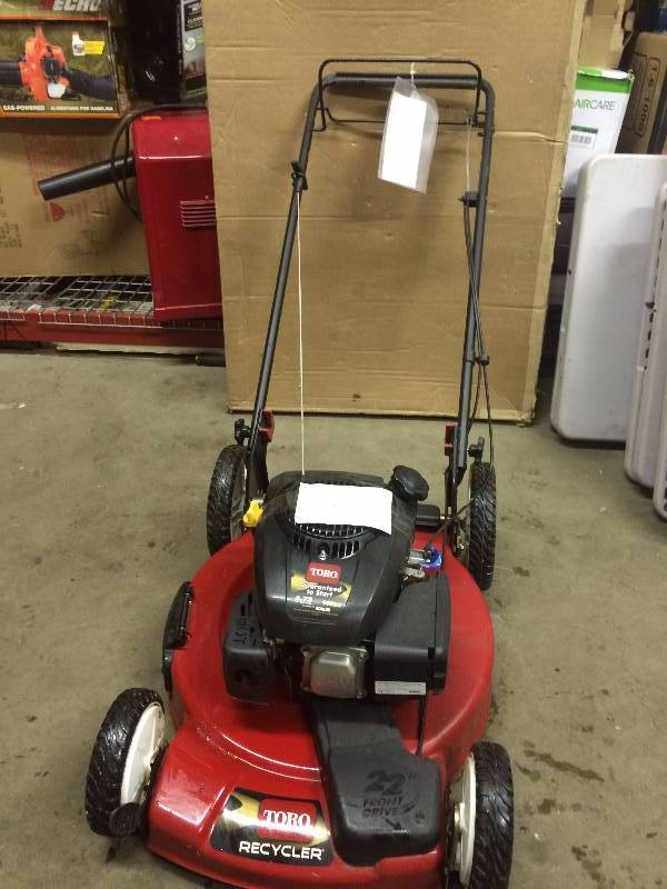 Toro Recycler 22 in. High and Front Wheel Drive Variable Speed Self ...