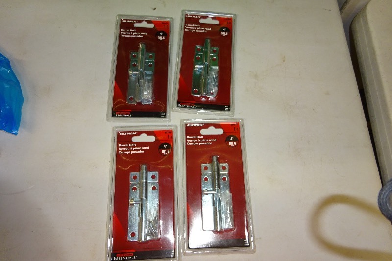 lot 74 image: 4 - 4 Barrel Bolts