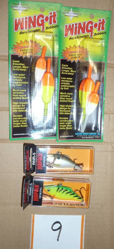 2 Rapala lures Shad and Fire Tiger ...