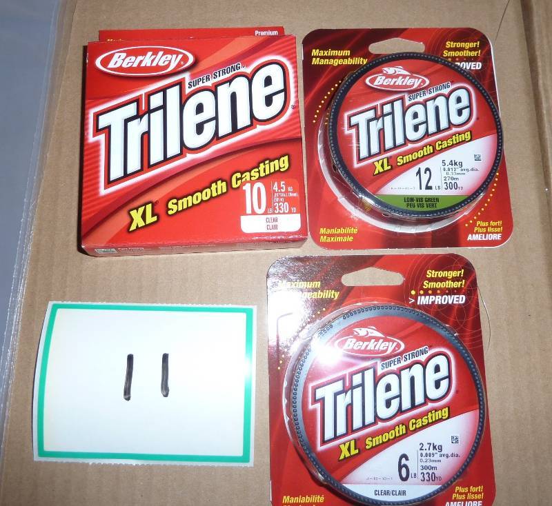 10 lb Clear Berkeley Trilene Line, ...