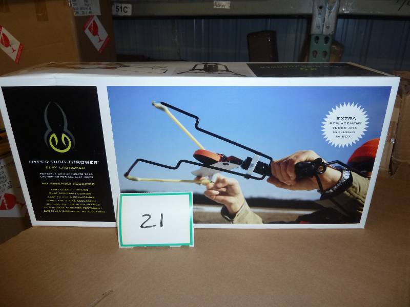 Clay pigeon launcher...