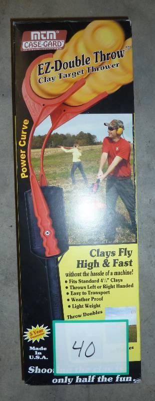 clay target thrower...