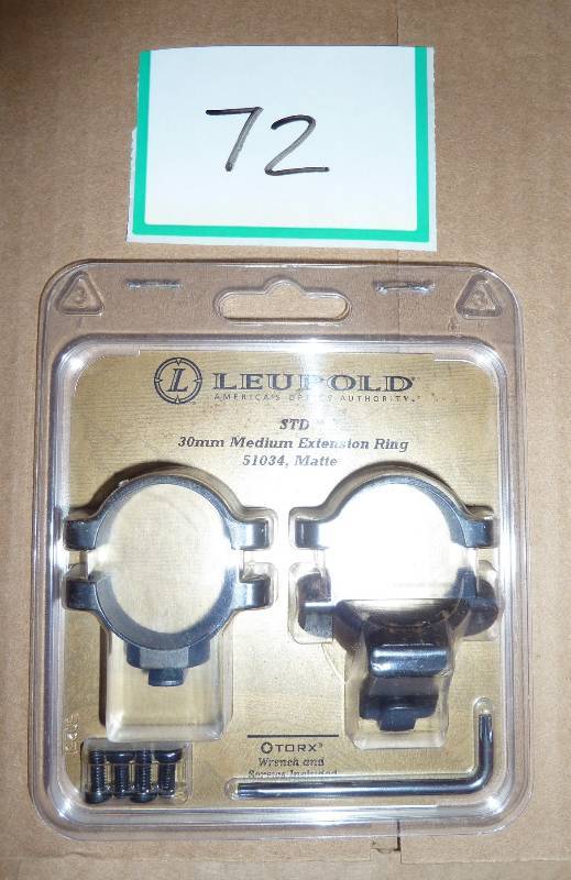 Leopold Scope rings...