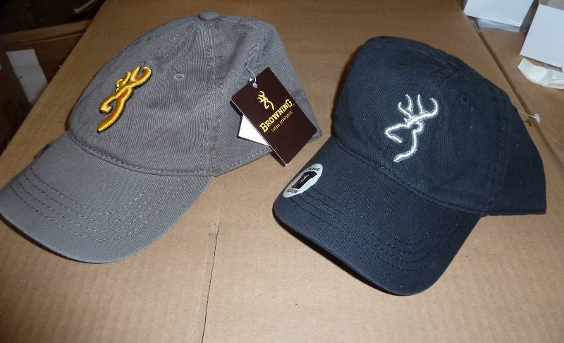 2 new Browning hats...