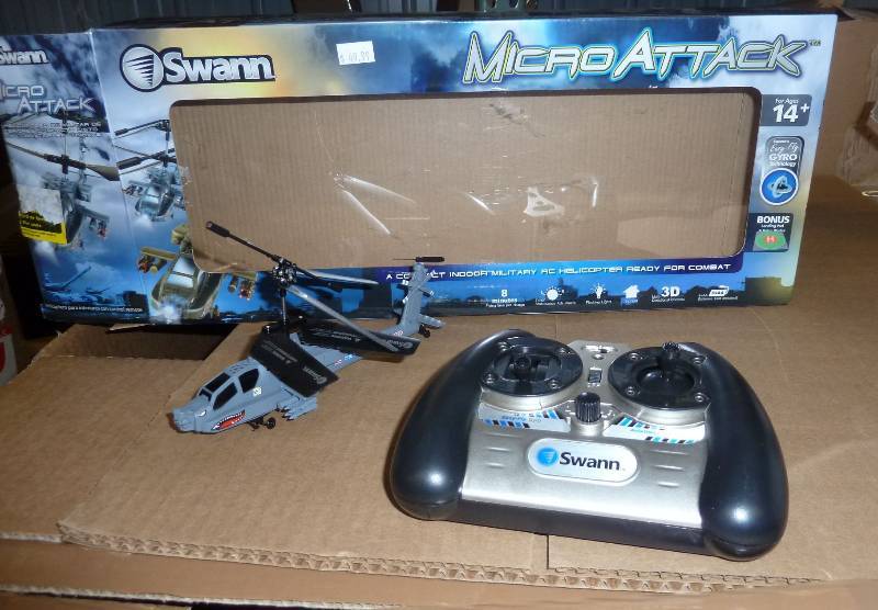 Swan remote control Helicopter - te...