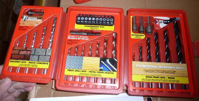New Skil drill bit set ...