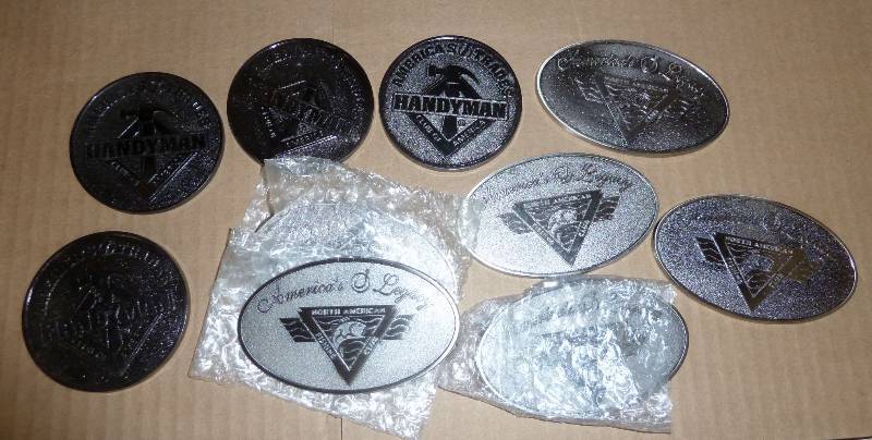 lot of 10 medallions...
