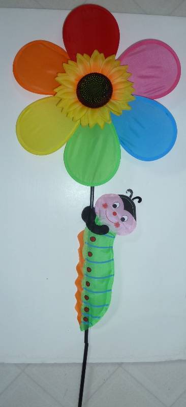 New Flower with Caterpillar yard wh...