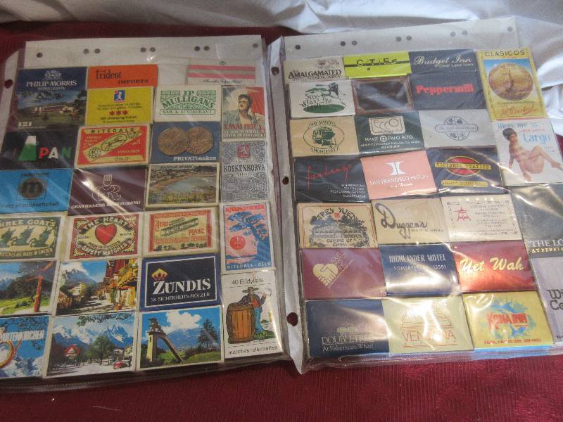 FULL BOXES OF COLLECTOR MATCH STICKS