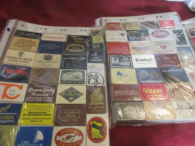 FULL BOXES OF COLLECTOR MATCH STICKS
