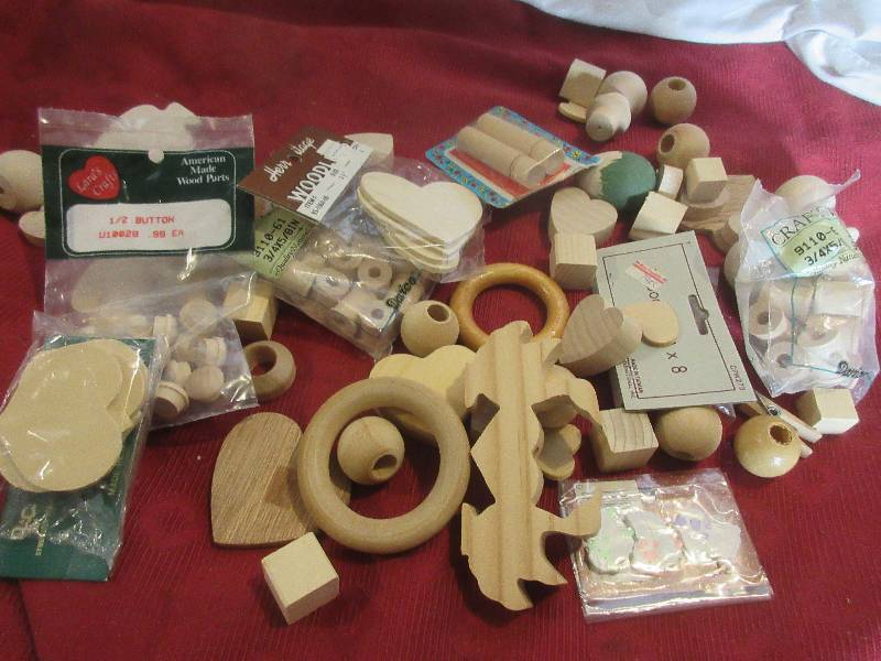 NEW WOOD CRAFTING PIECES
