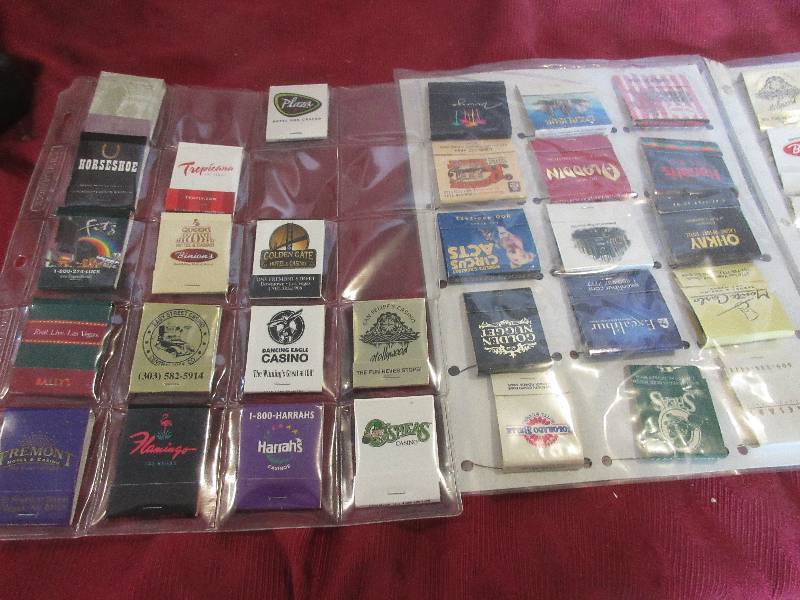 CASINO MATCH BOOK COLLECTION