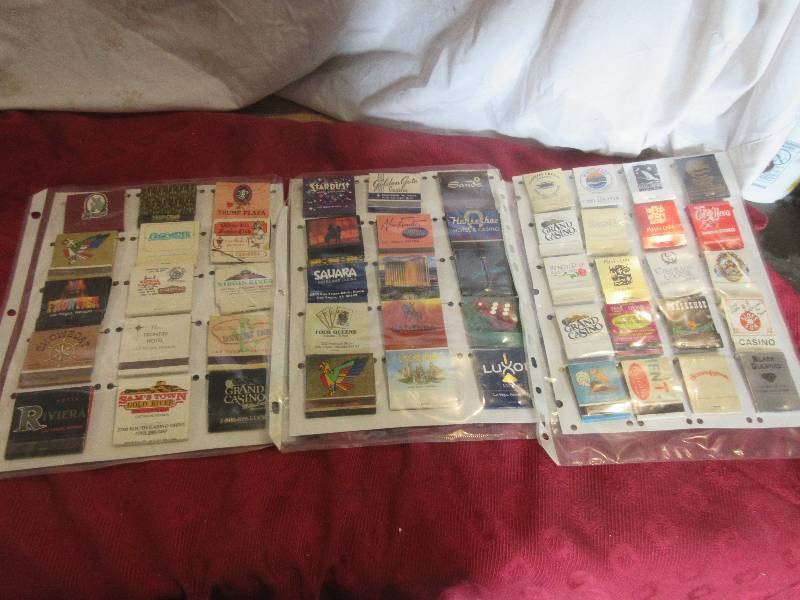 CASINO MATCH BOOK COLLECTION