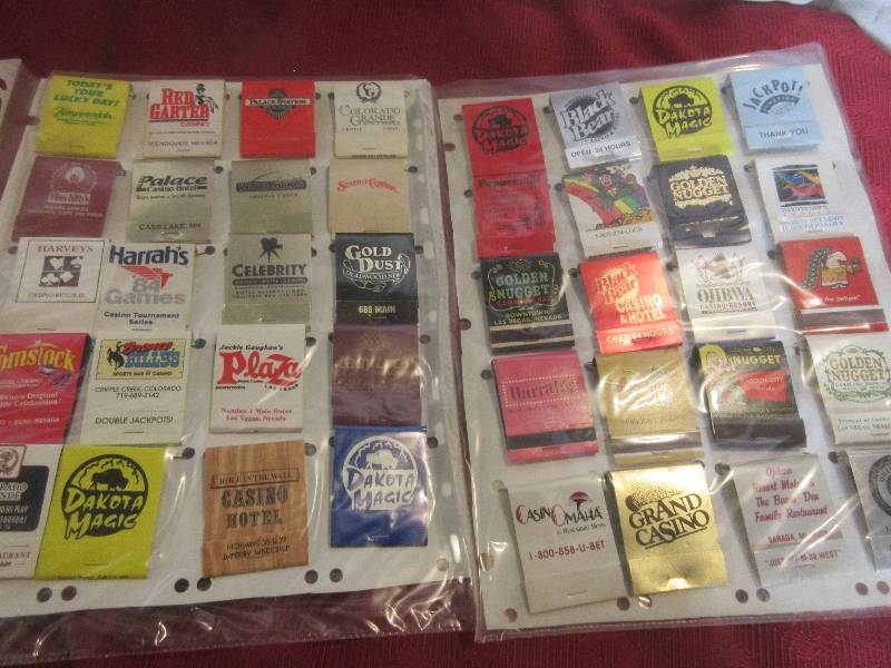CASINO MATCH BOOK COLLECTION