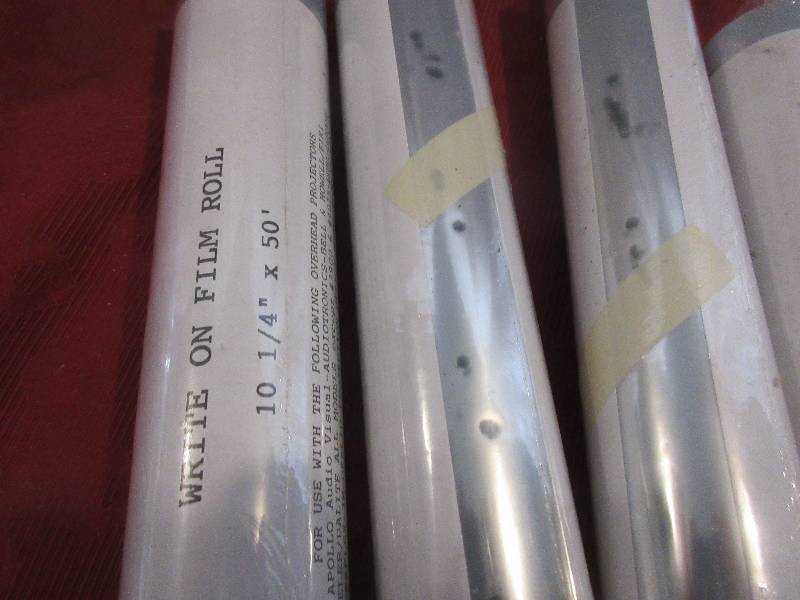 WRITE ON FILM ROLLS