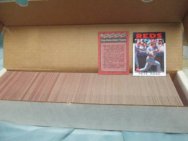 Topps Baseball 1986 #1- #792 appear...