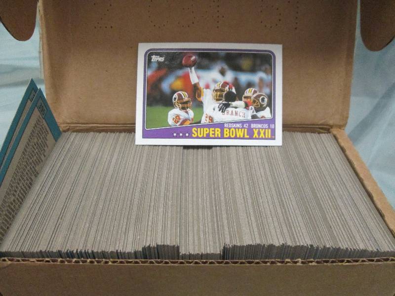 Topps  Football 1988 #1- # 396 appe...