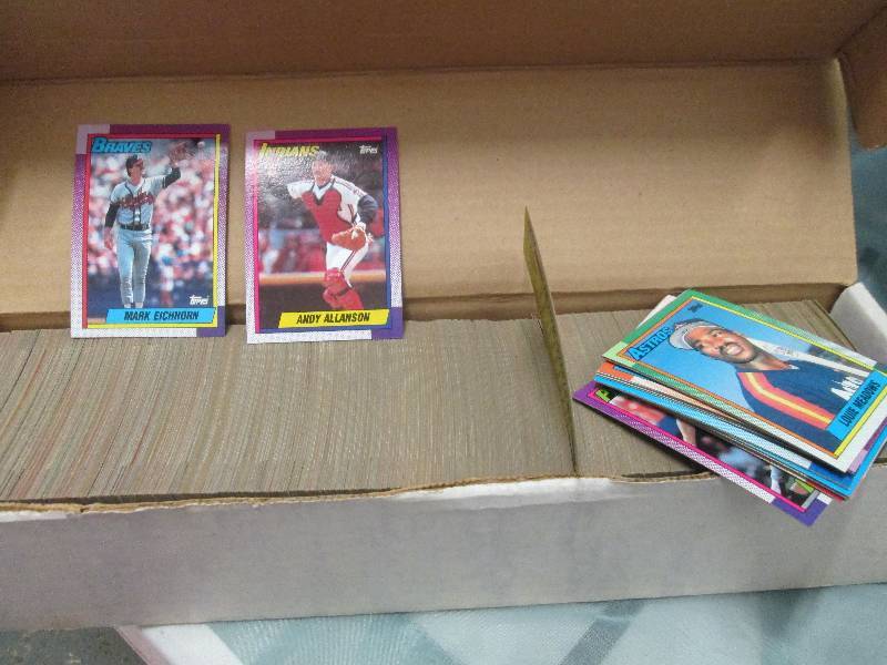 Topps Baseball 1990 #1- #792 appear...