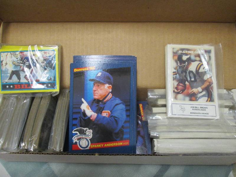 Vikings Promo card sets, DonRuss 19...