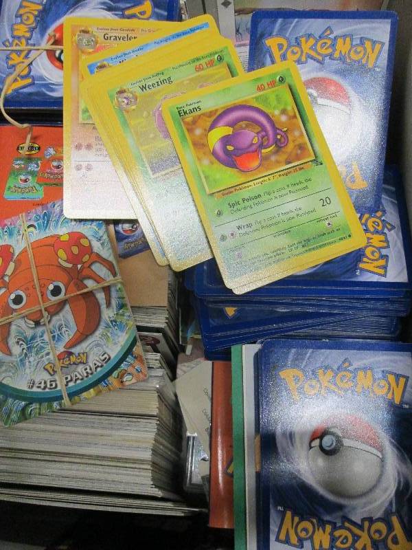 Pokeman cards Box of over 600 cards...