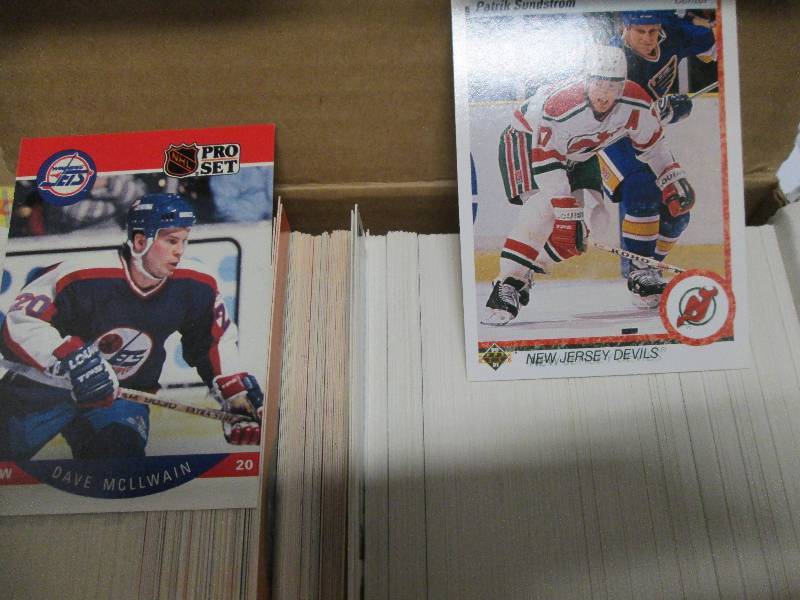 Upper Deck Hockey 1990  appear to b...