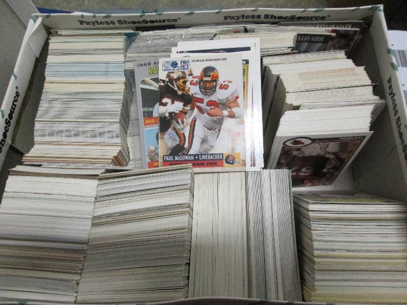 Upper Deck Football cards large var...