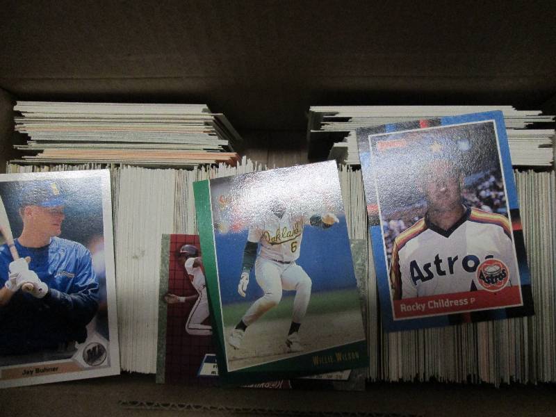 Fleer, Score, Topps Baseball Mixed ...