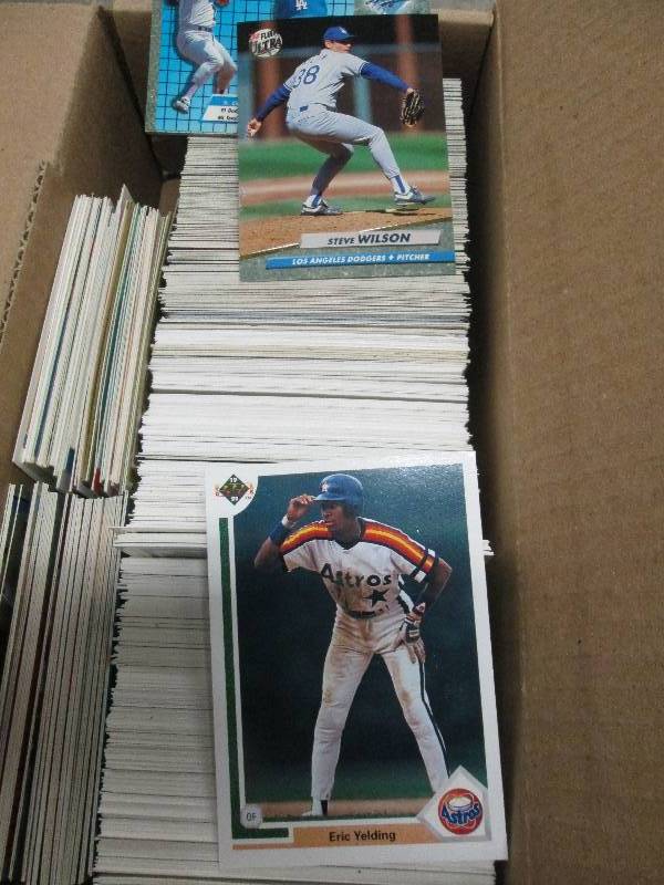 Fleer, Upper Deck Baseball 1990 mix...
