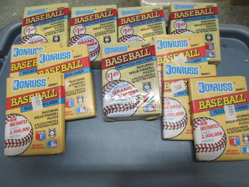 DonRuss Baseball 5-1991 Gland Slam ...