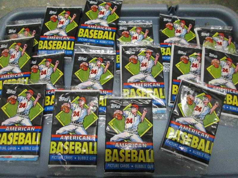 Topps  16 packs American Baseball p...
