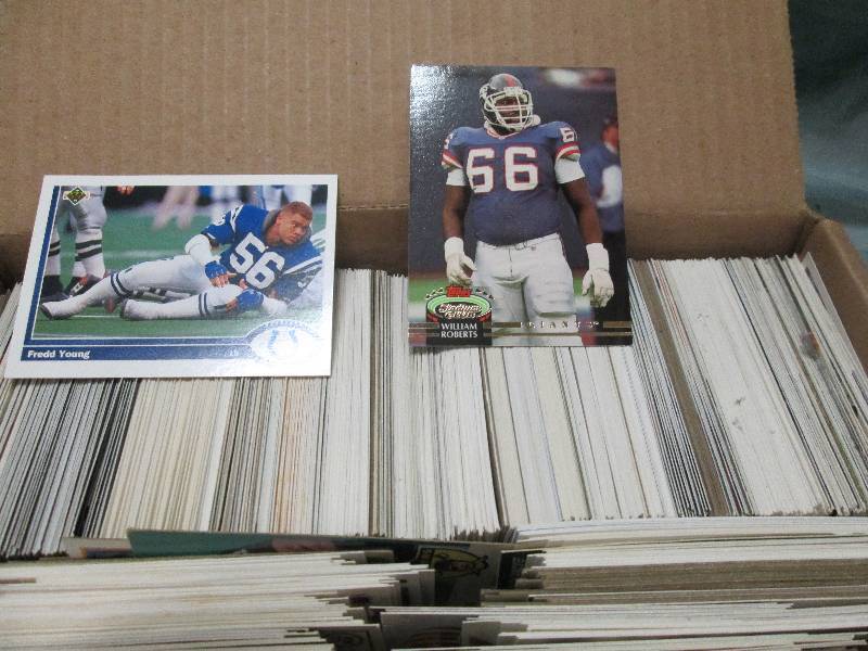 Wide random selection of football c...
