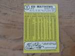 1968 Ed Mathews card