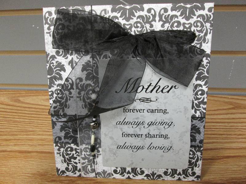 Mother decorative plaque with stan...