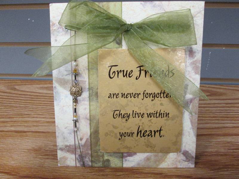 True Friends decorative plaque wi...