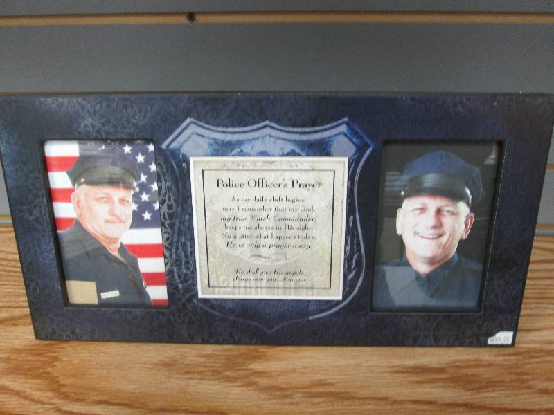 Police Officers Prayer double photo...