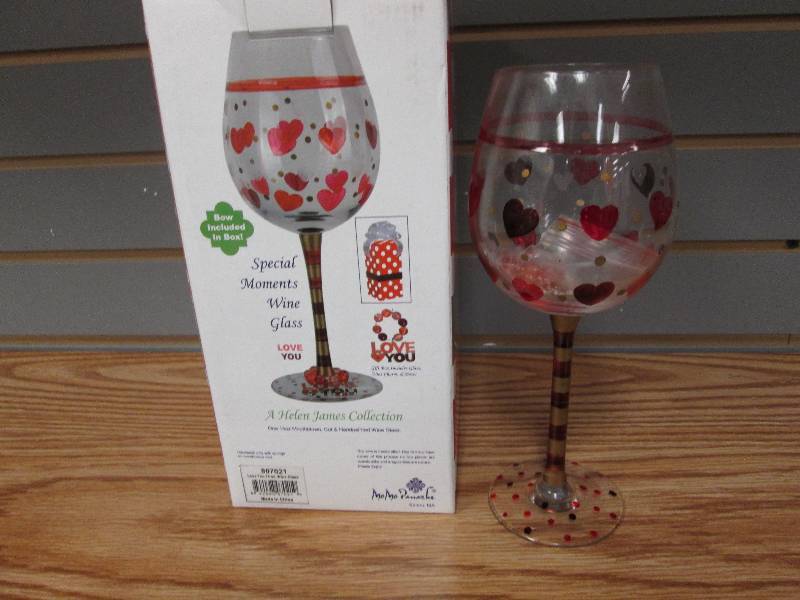 Special Moments Wine Glass with gif...