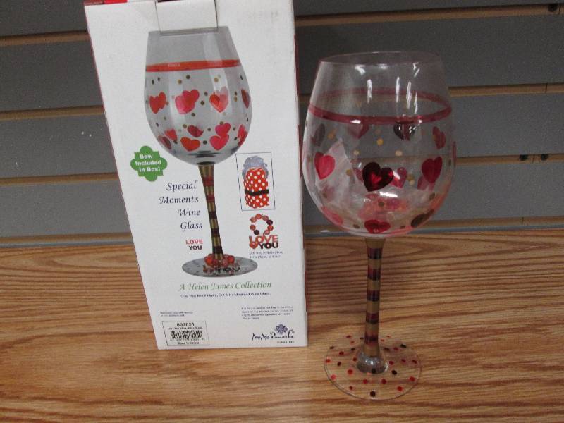Special Moments Wine Glass with gif...
