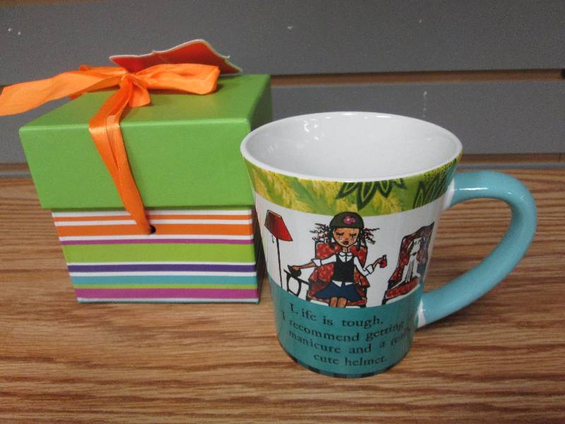 Fun saying mug with gift box Retail...