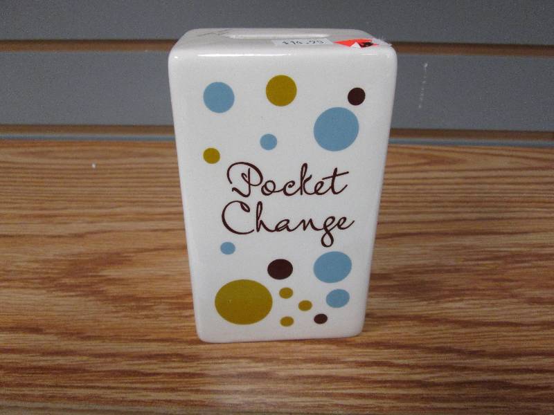 Pocket change bank retail $14.95...
